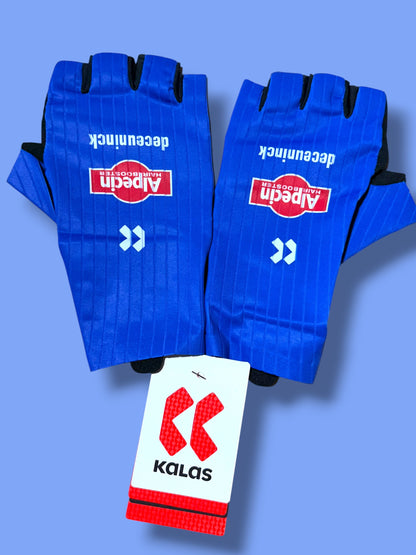 Aero Gloves Race Rider Issued Padded | Alpecin Deceuninck Kalas| Pro Cycling Kit kit