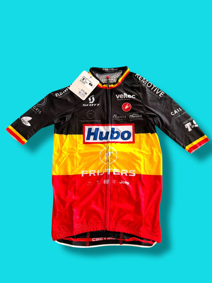 Aero Jersey and Bib Shorts Bundle Belgian CHamp|Castelli |Hubo |Cycling