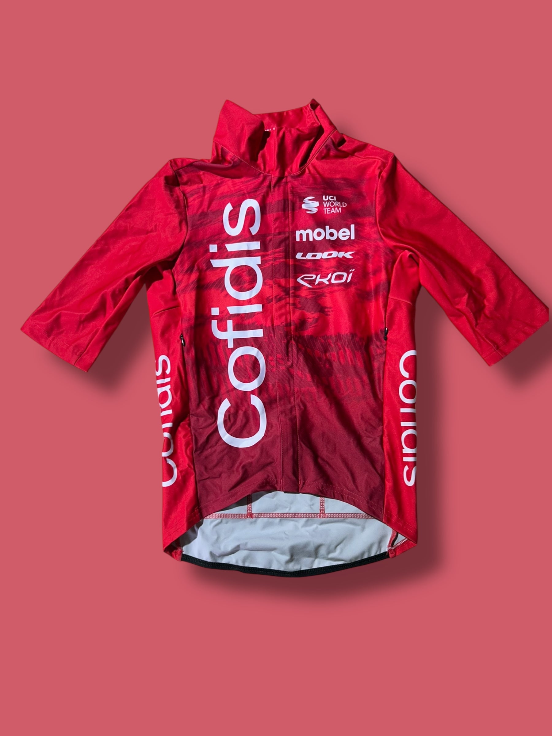 Short Sleeve Gabba Jersey Jacket  Rider Issued Winter WIndstopper|  Van Rysel |  Cofidis| Pro Cycling Kit