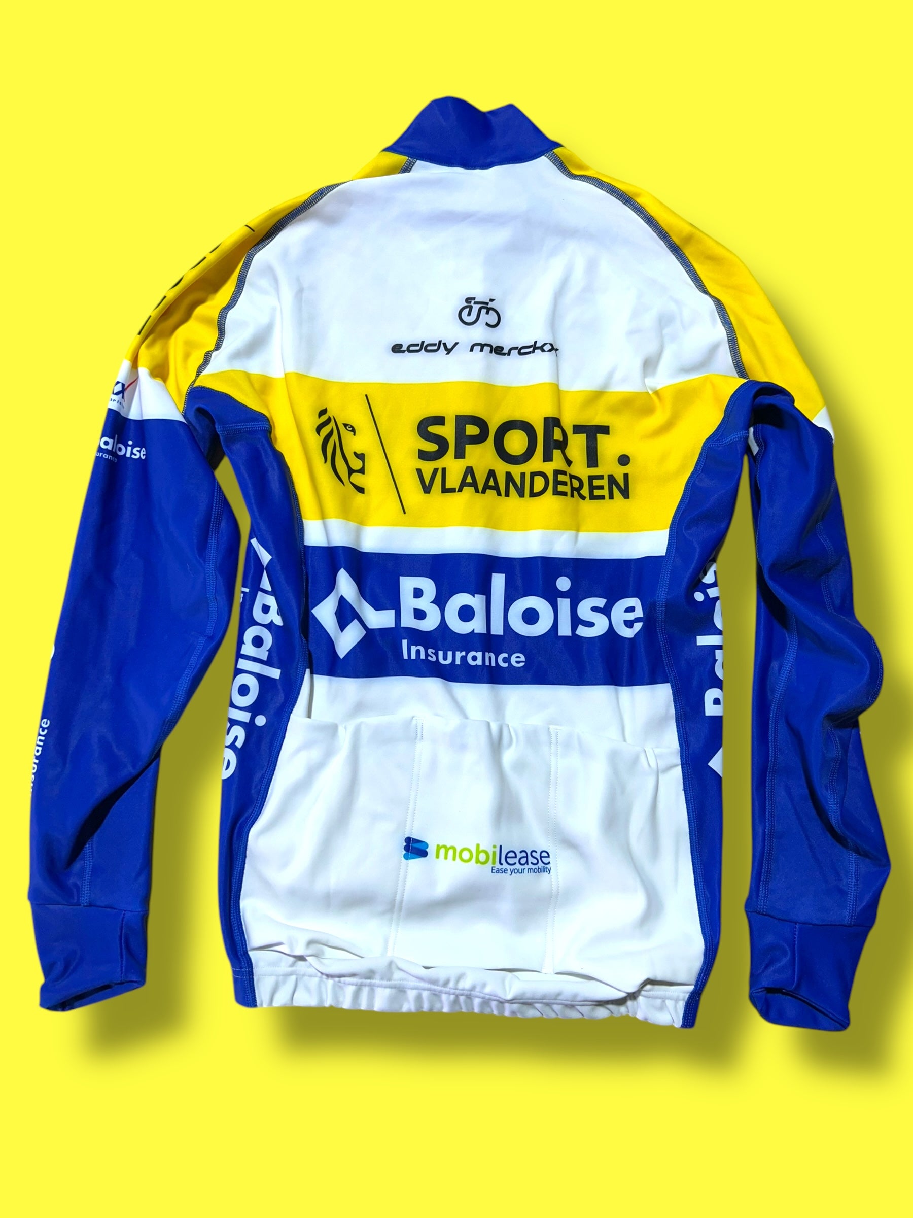 WInter Jersey Thermal  | Vermarc |  Flanders Baloise| Pro Cycling Kit