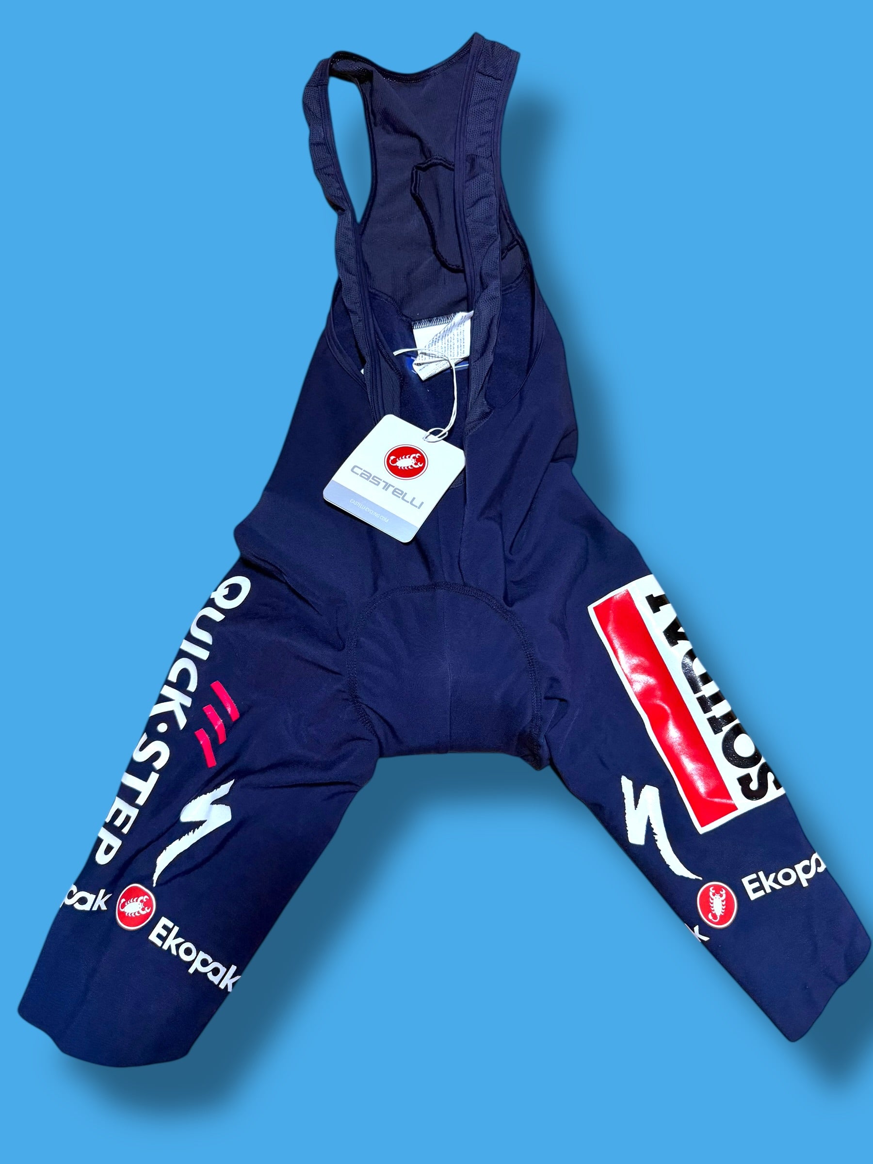 Nano Flex Pro R Bib Shorts Winter Thermal Gabba |Castelli|Soudal Quick-Step