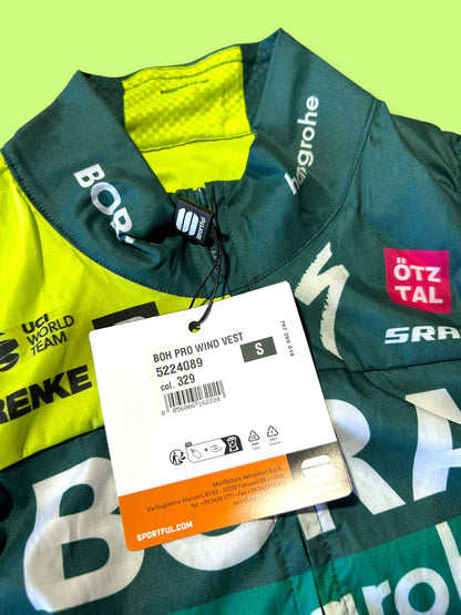 Wind Vest Gilet  Team Issued  Winter | Sportful | Bora Hansgrohe| Pro Cycling Kit