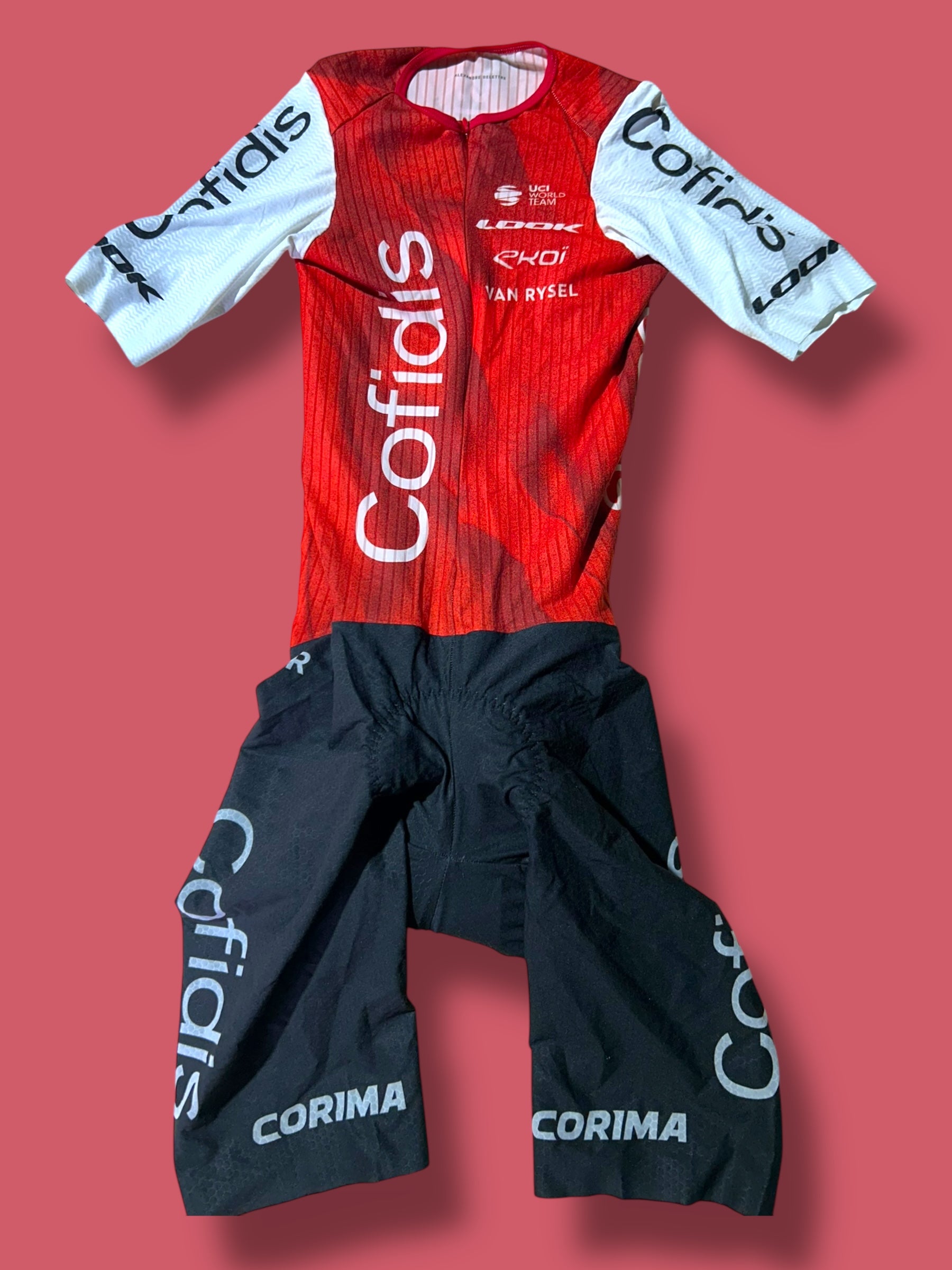 Aerosuit Roadsuit Team Issue Road Racing |  Mobel |  Cofidis| Pro Cycling Kit