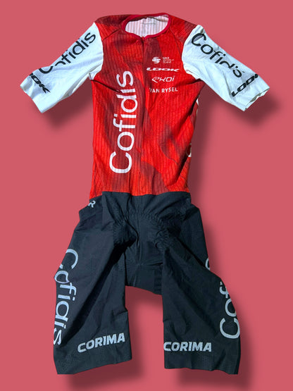 Aerosuit Roadsuit Team Issue Road Racing |  Mobel |  Cofidis| Pro Cycling Kit