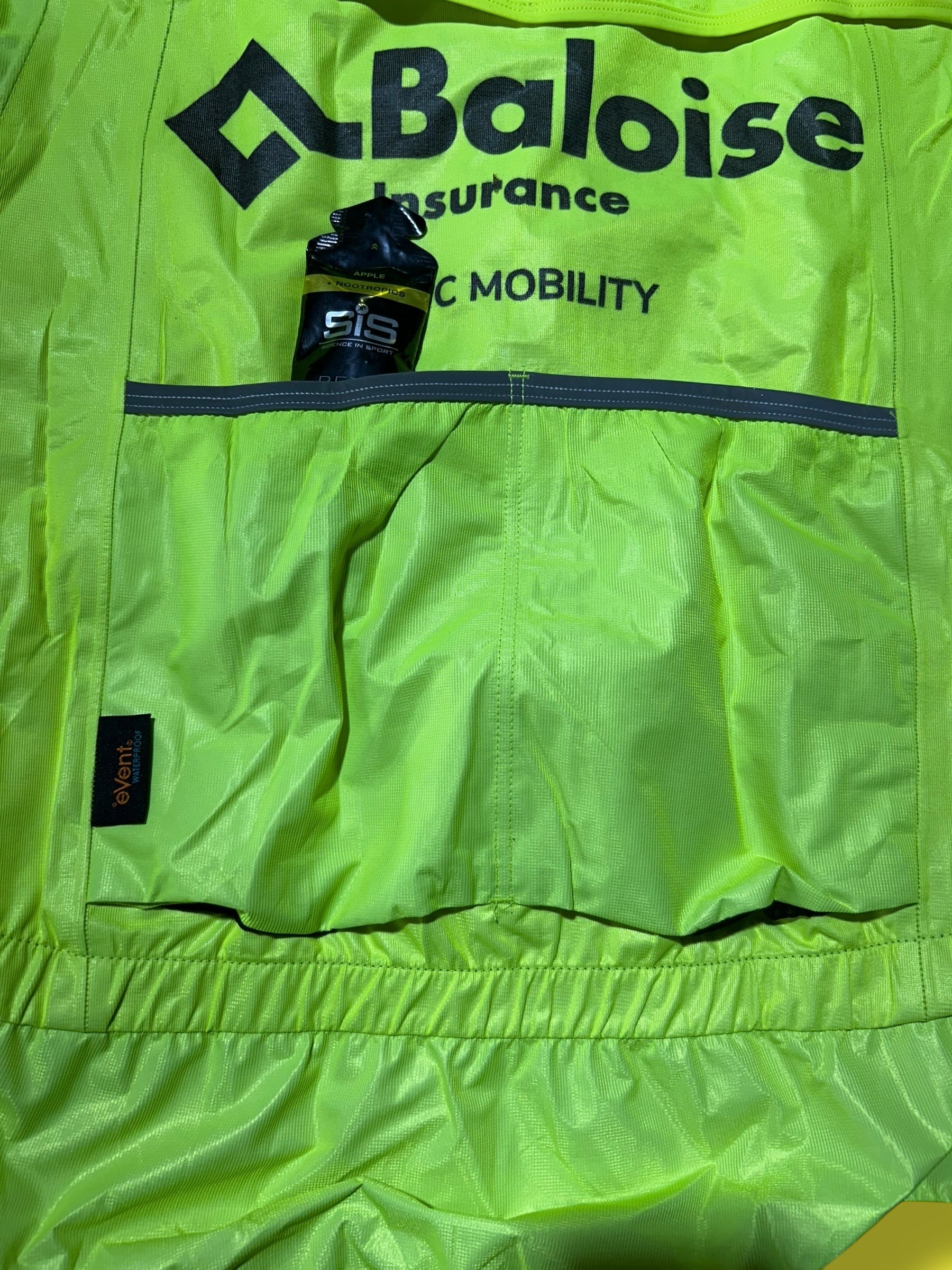 Waterproof Vest Rain Gilet  Windproof  | Vermarc |  Flanders Baloise| Pro Cycling Kit