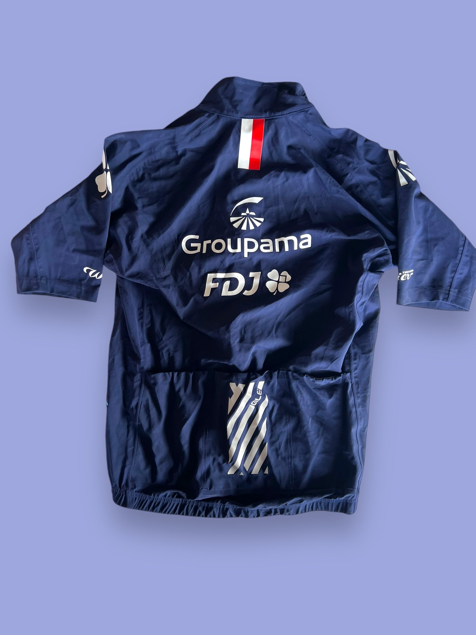 Short Sleeve Rain Jacket | Ale | Groupama Française des Jeux FDJ | Pro Cycling Kit