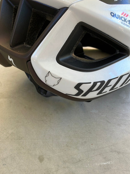 Soudal / Deceuninck Quick-Step | Specialized S-Works Prevail 3 MIPS Helmet | White | Pro-Issued Team Kit