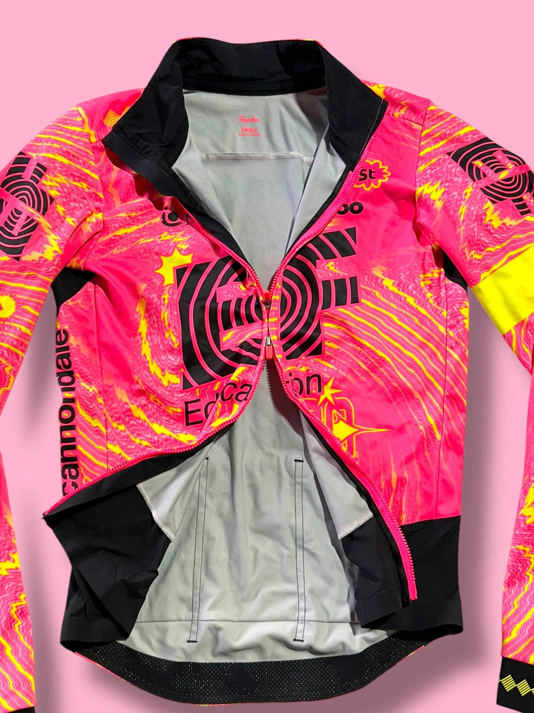 Long Sleeve Jacket Winter Gore Tex Infinium Windstopper Thermal  | Rapha Pro Team |  EF Education First  | Pro Cycling Kit