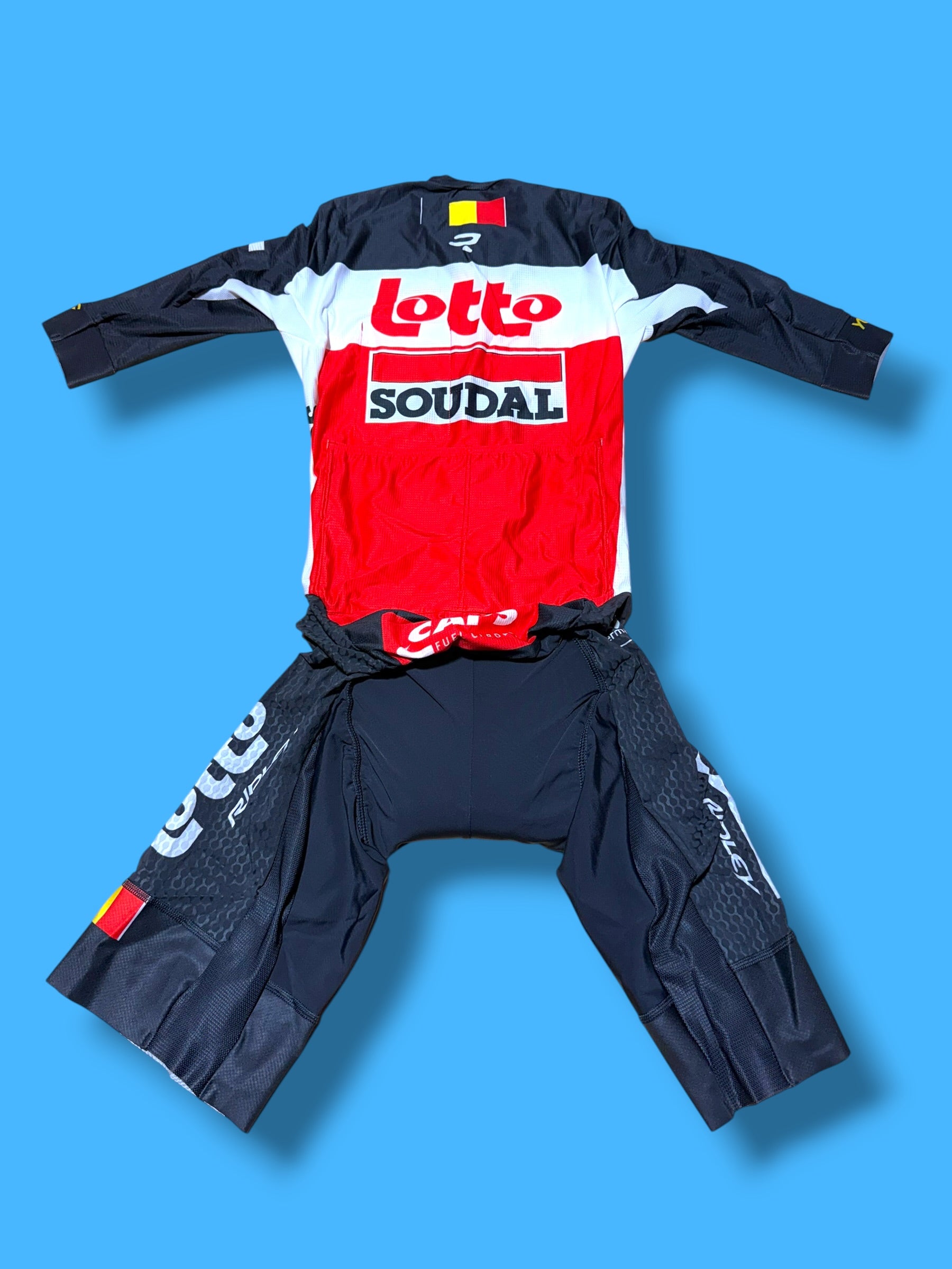 Summer Lightweight Aerosuit Race Suit  Caleb Ewan |Lotto Soudal |Vermarc  Pro Cycling Kit