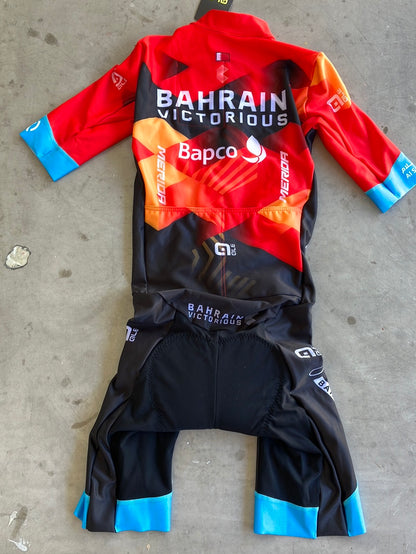 Thermal Road Suit Winter Short Sleeve Race Suit | Ale | Bahrain Victorious | Pro Cycling Kit