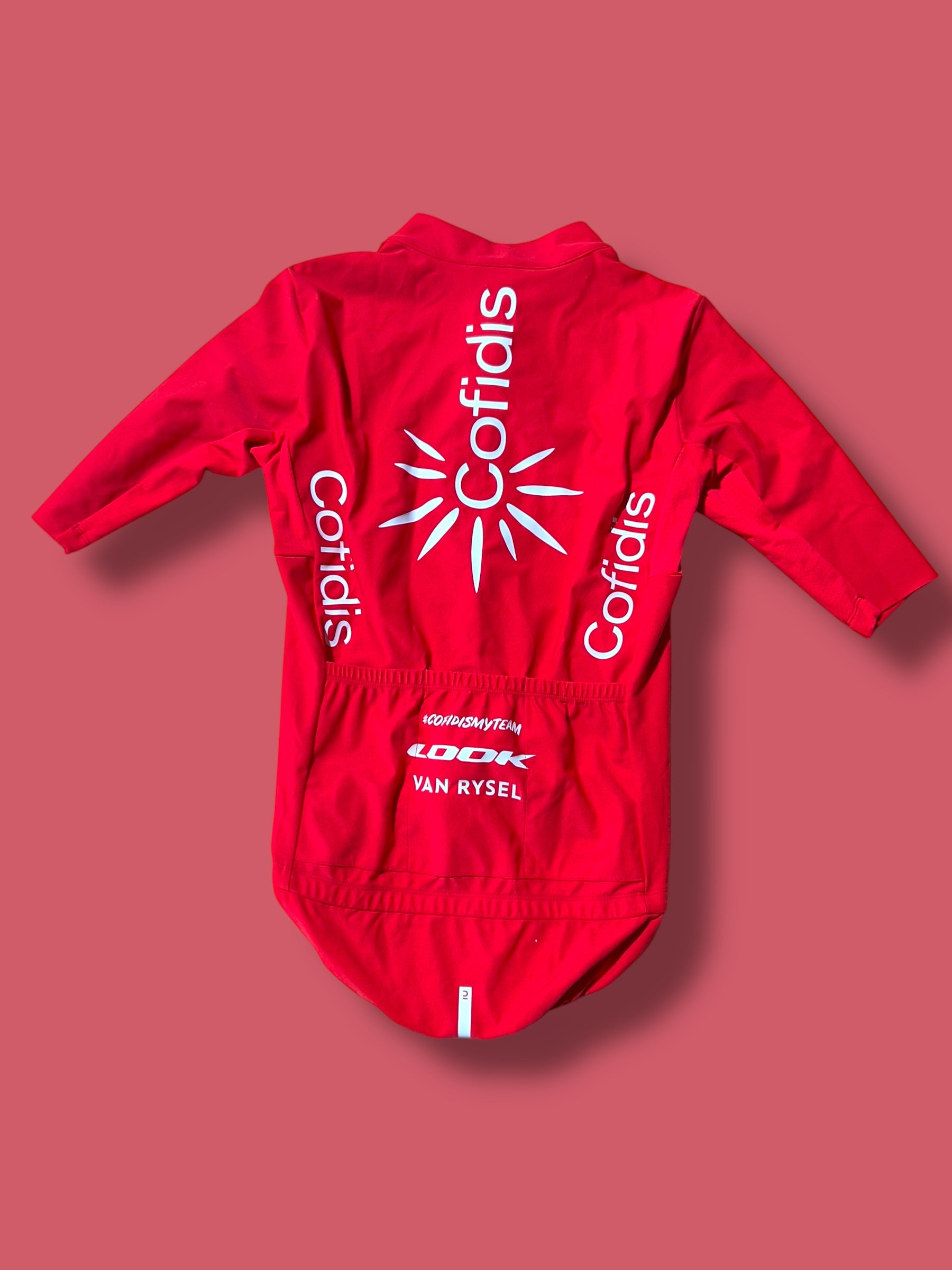 Short Sleeve Gabba Jersey Jacket  Rider Issued Winter WIndstopper|  Van Rysel |  Cofidis| Pro Cycling Kit