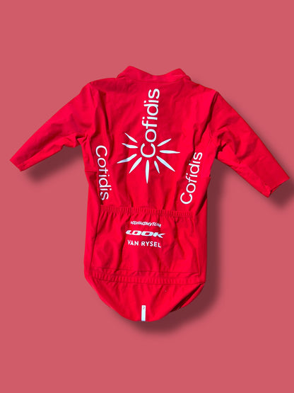 Short Sleeve Gabba Jersey Jacket  Rider Issued Winter WIndstopper|  Van Rysel |  Cofidis| Pro Cycling Kit