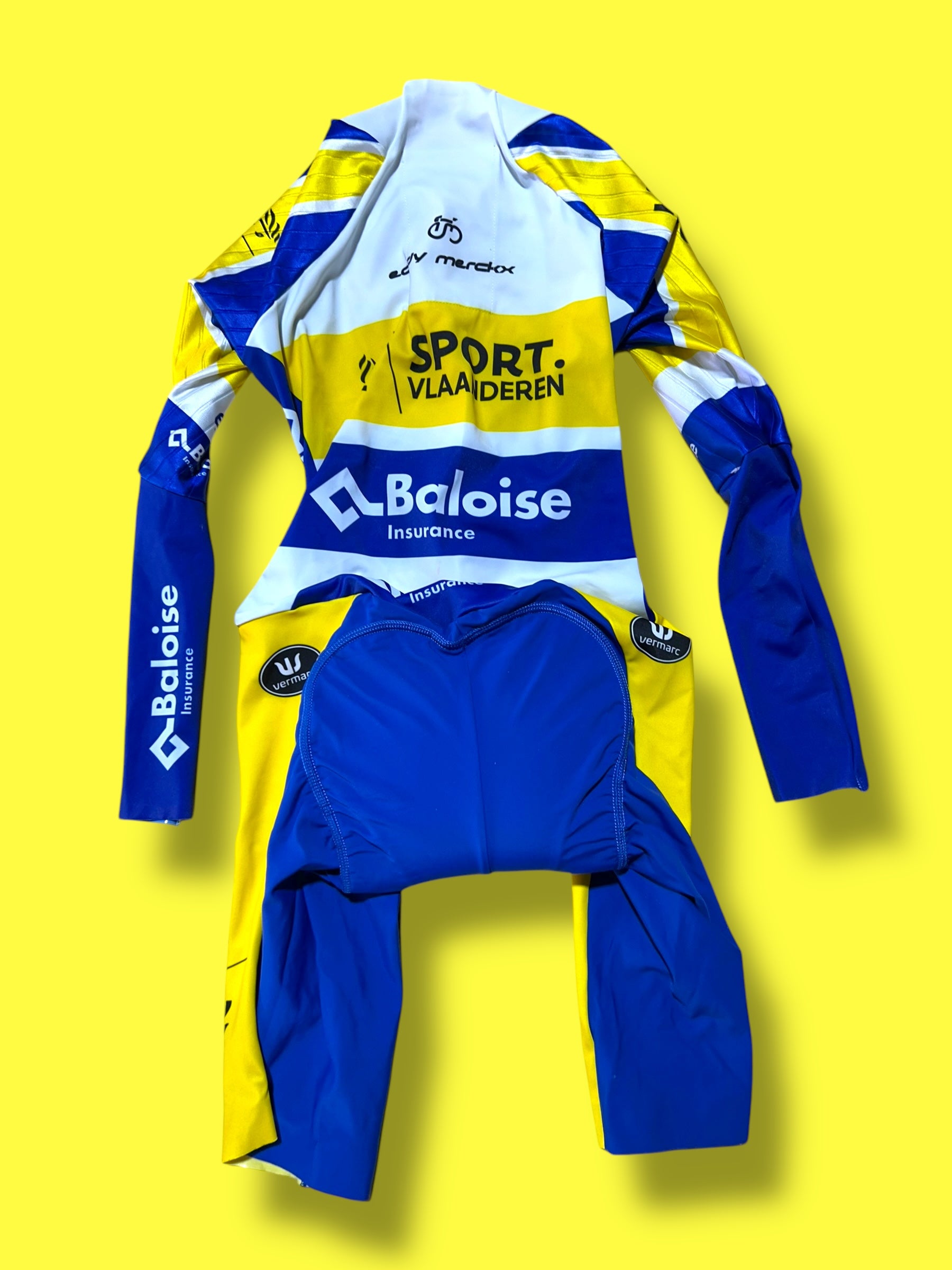 Aerosuit TT Suit Time Trial and Aero Mitts/Gloves | Vermarc |  Flanders Baloise| Pro Cycling Kit