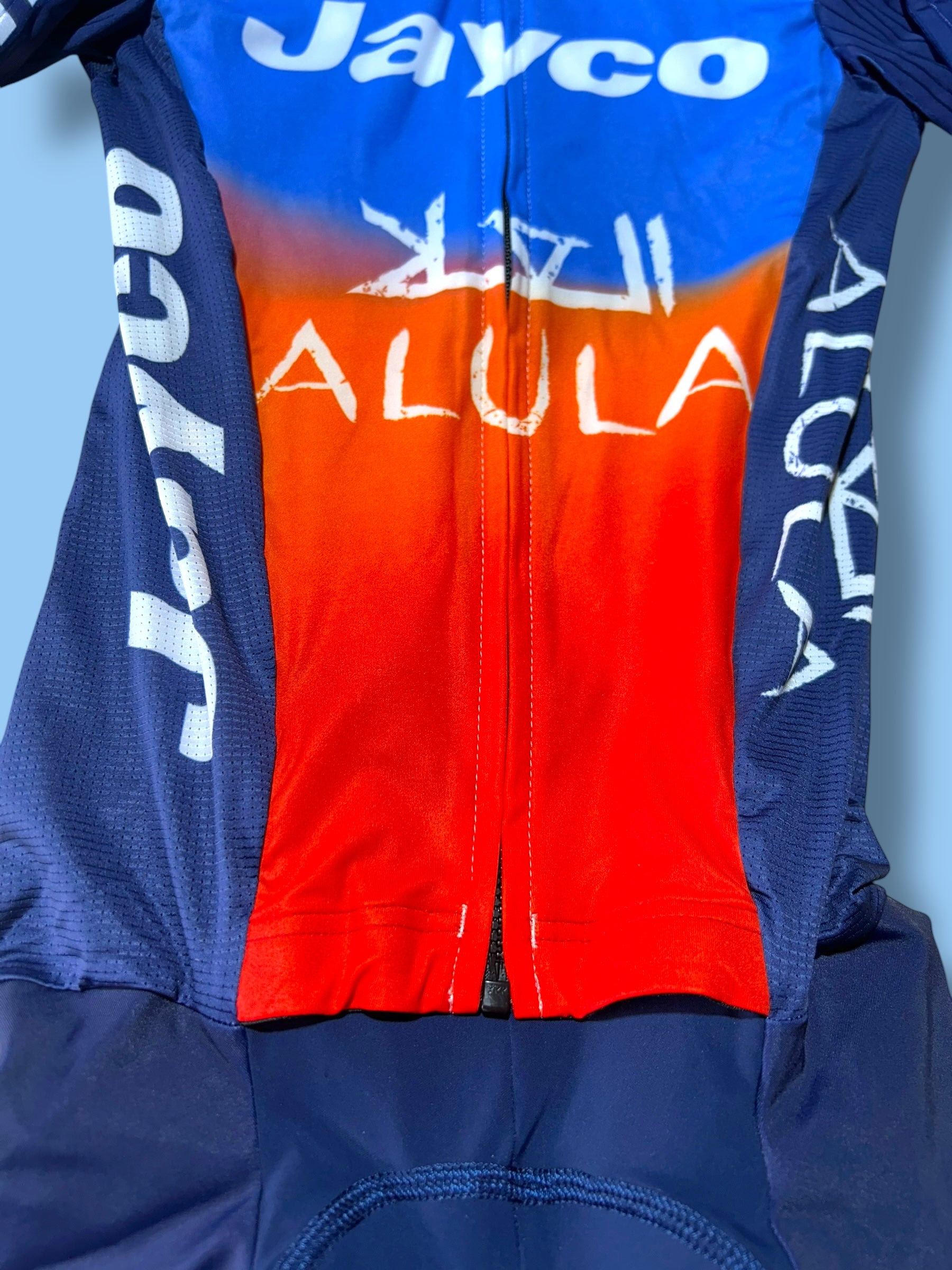 Aerosuit  Road Racing Triathlon Roadsuit| Ale |Jayco Alula| Pro Cycling Kit