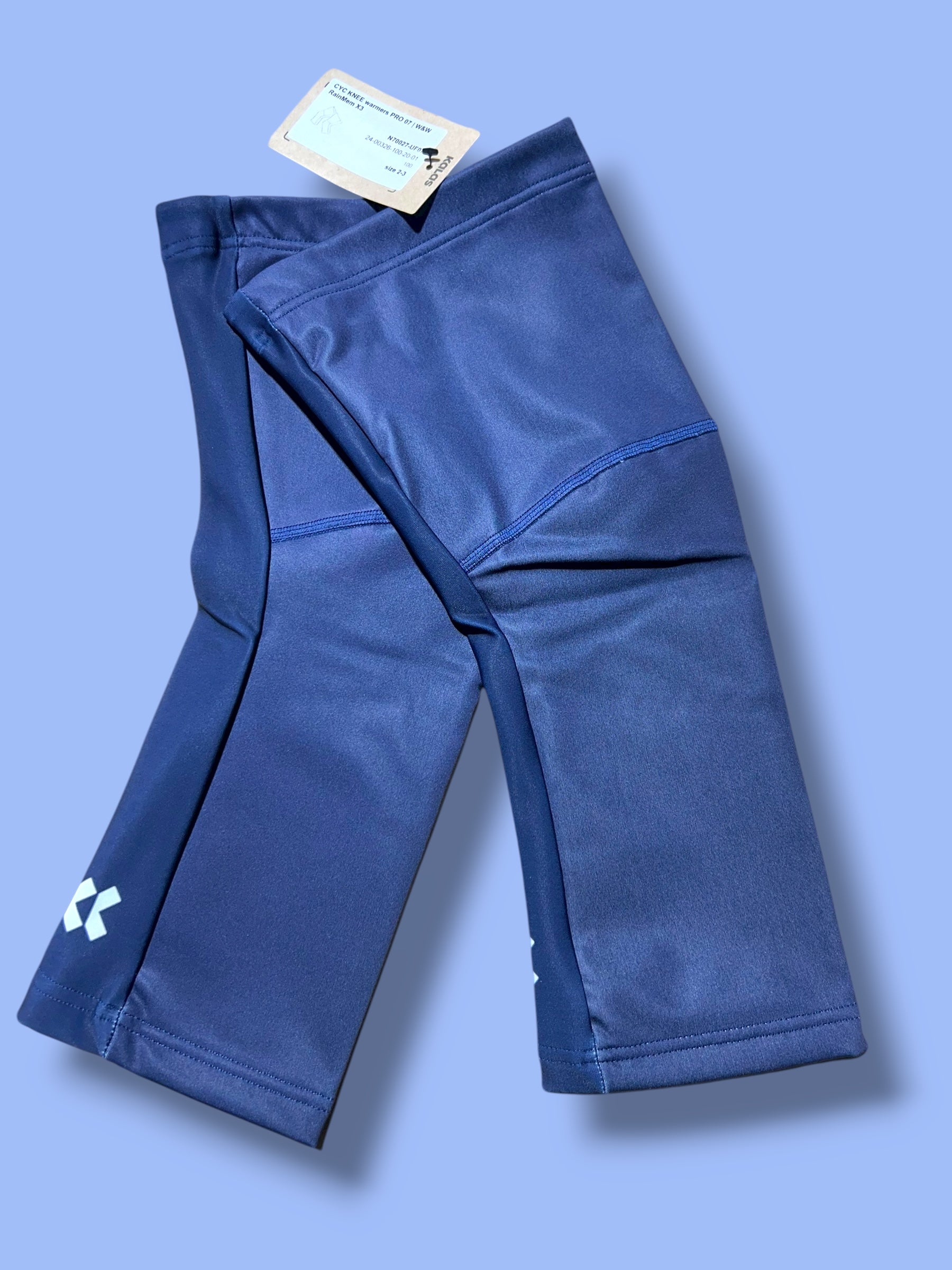 Knee  Warmers Waterproof  Thermal Fleece Rider Race Issued  | Alpecin Deceuninck Kalas| Pro Cycling Kit