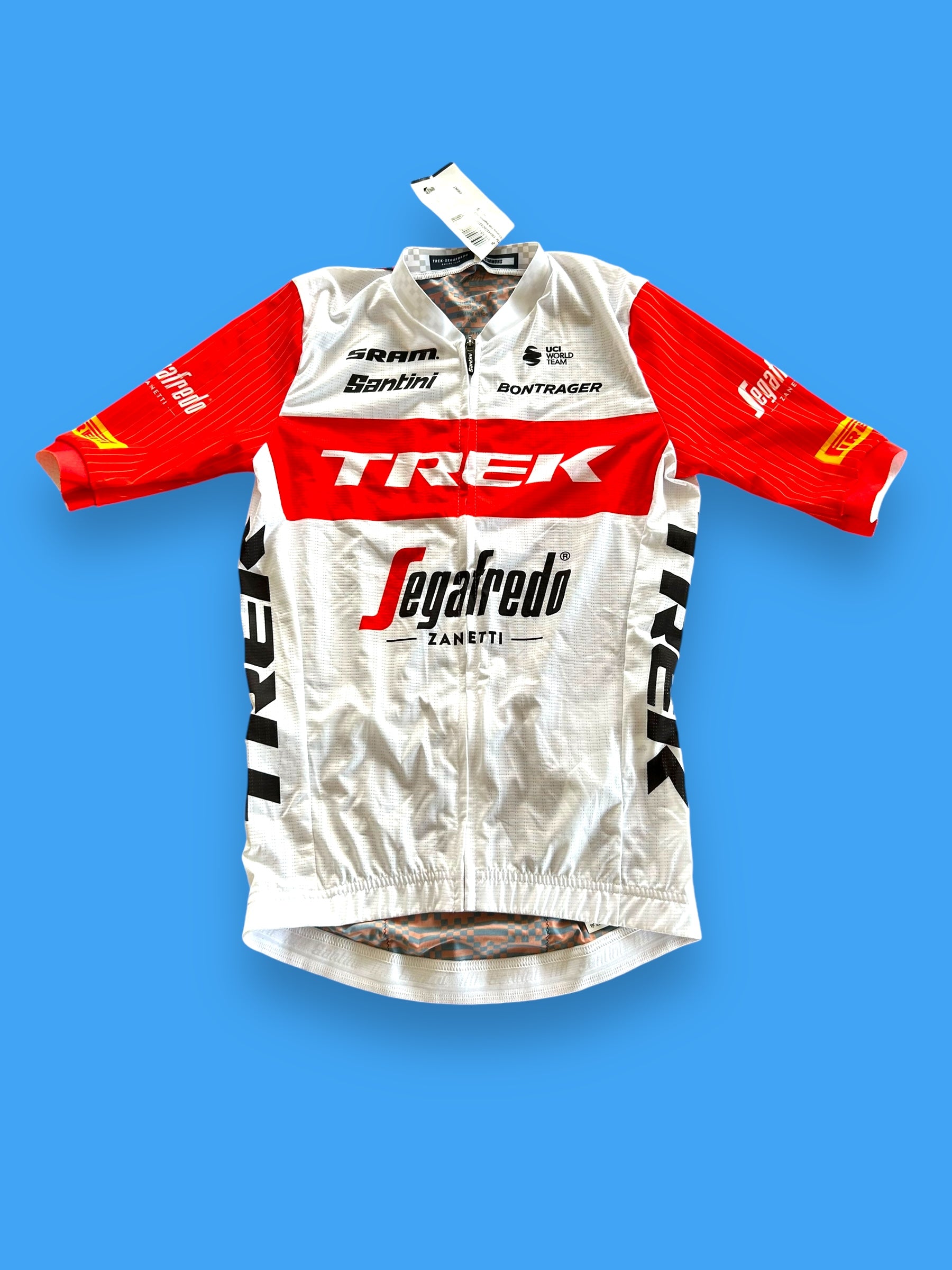 Short Sleeve Jersey | Santini | Trek Segafredo | Pro Team Cycling Kit