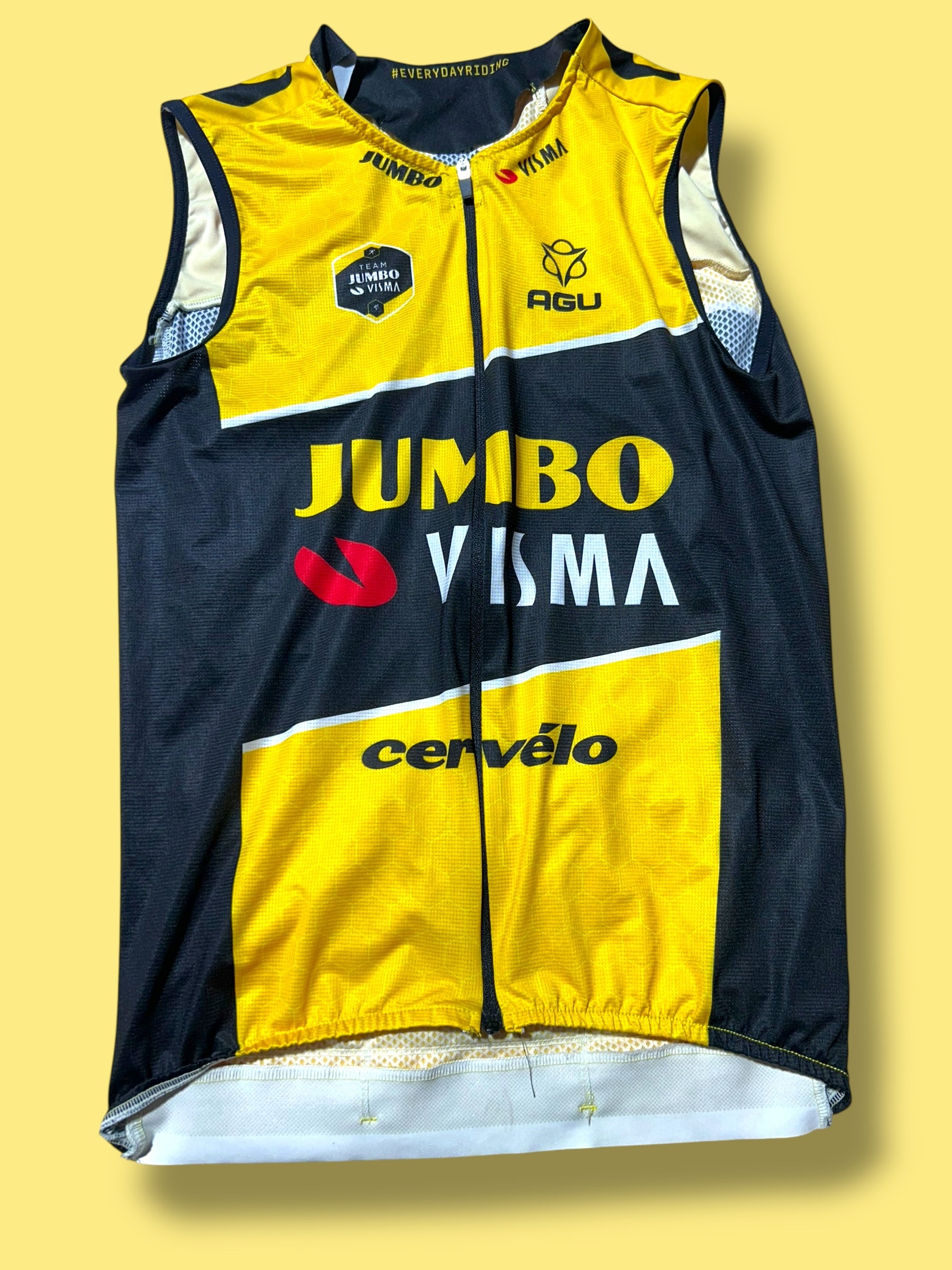 Vest Gilet  Jersey Summer Race -  Rider Issued | Jumbo Visma  | Agu | Pro Cycling Kit