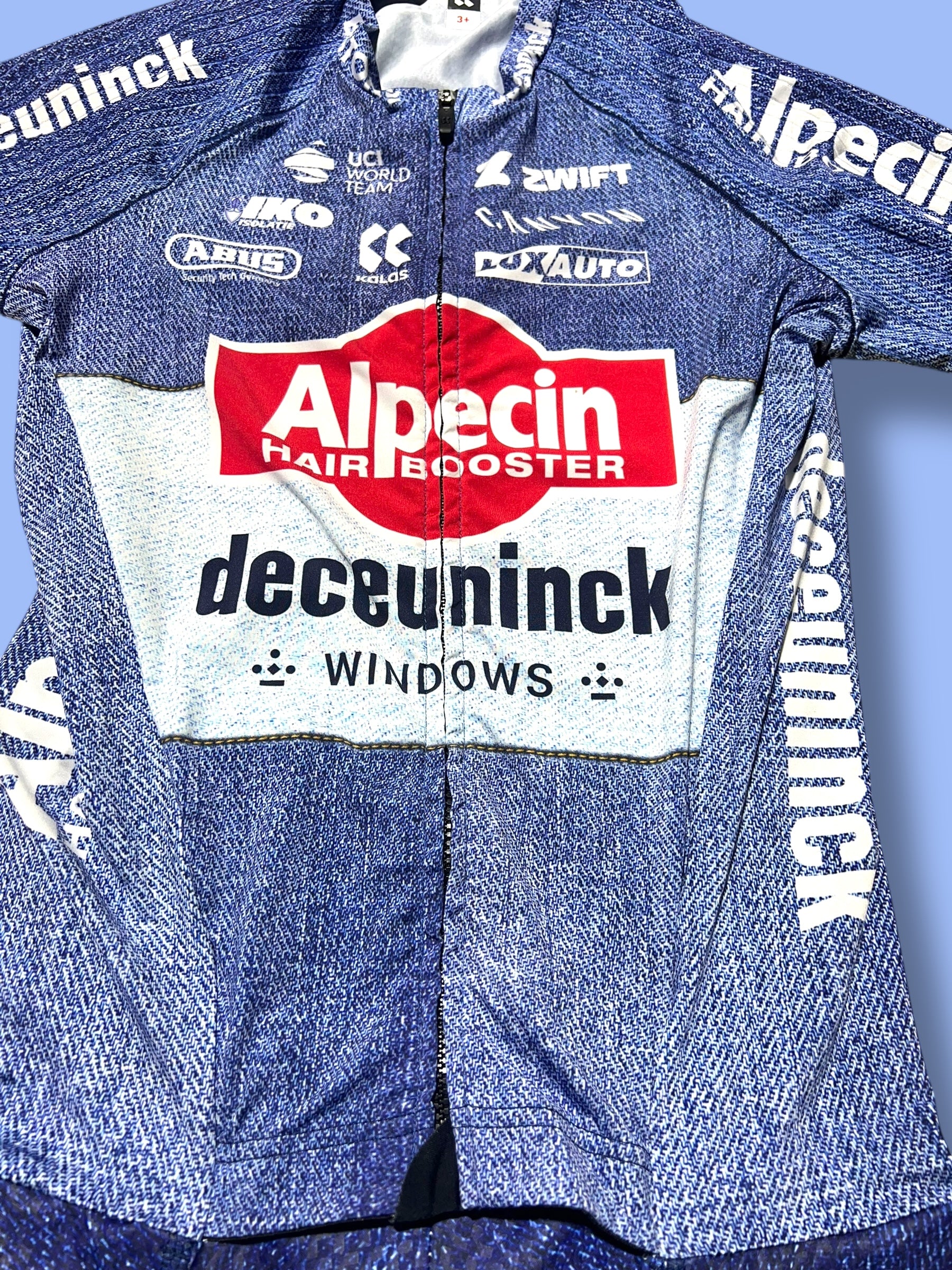 Aerosuit Racesuit with pockets | Alpecin Deceuninck Kalas| Pro Cycling Kit
