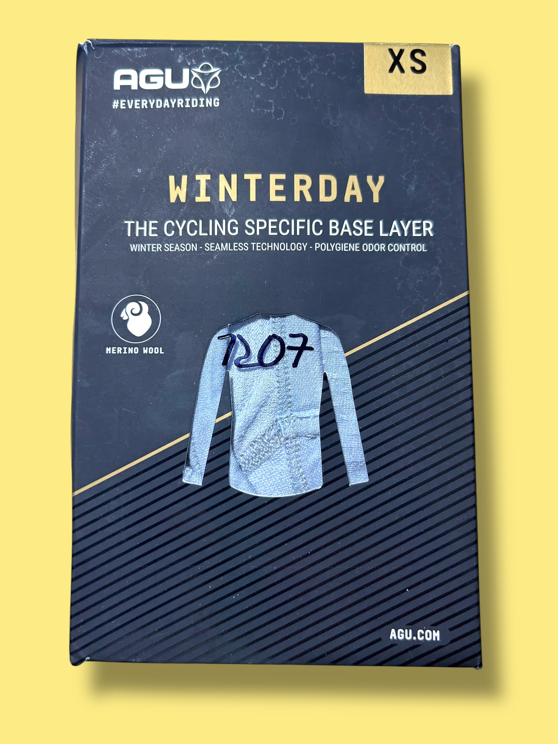 Base Layer Winter Thermal Long Sleeve Rider Issued | Jumbo Visma Lease-A-Bike  | Agu | Pro Cycling Kit