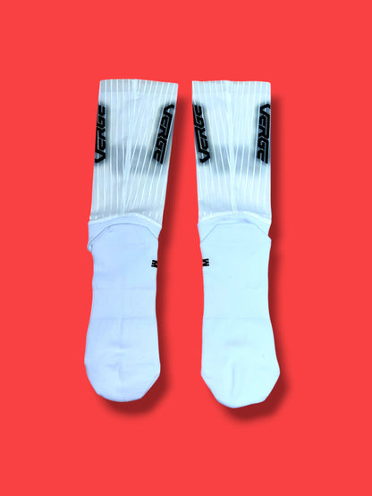 Verge Aero Socks - Thin Aero Stripes | Intermarché-Wanty 2025