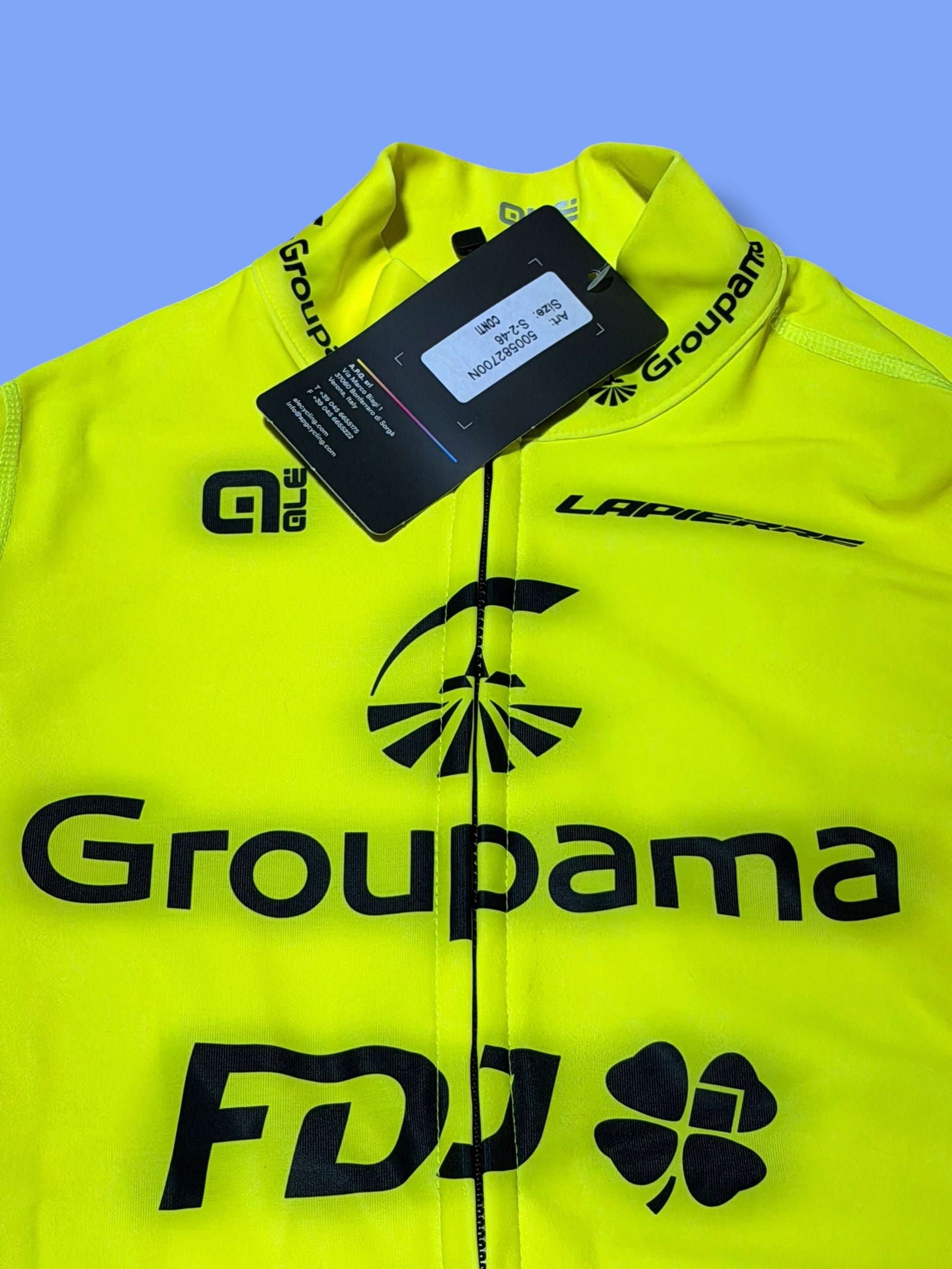 Thermal Jersey Long Sleeve / Groupama FDJ Francaise des Jeux |Ale