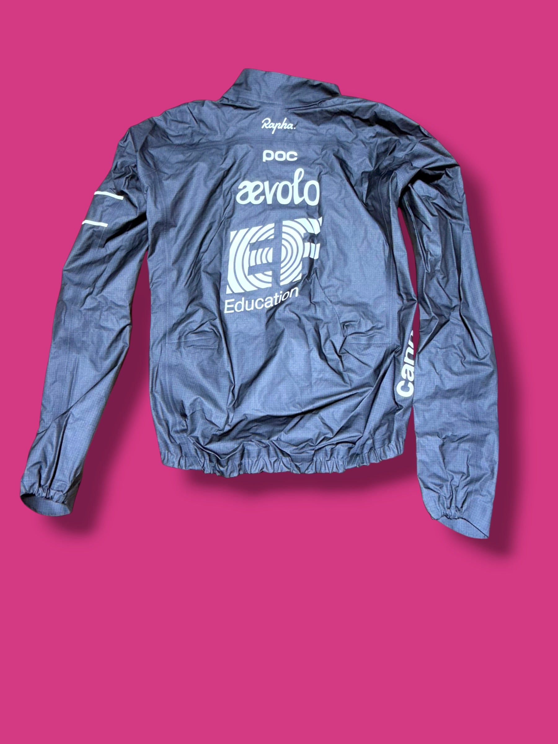 Prototype Lightweight GORE TEX Rain Jacket | EF Education Aevolo | Rapha Men's Pro Kit