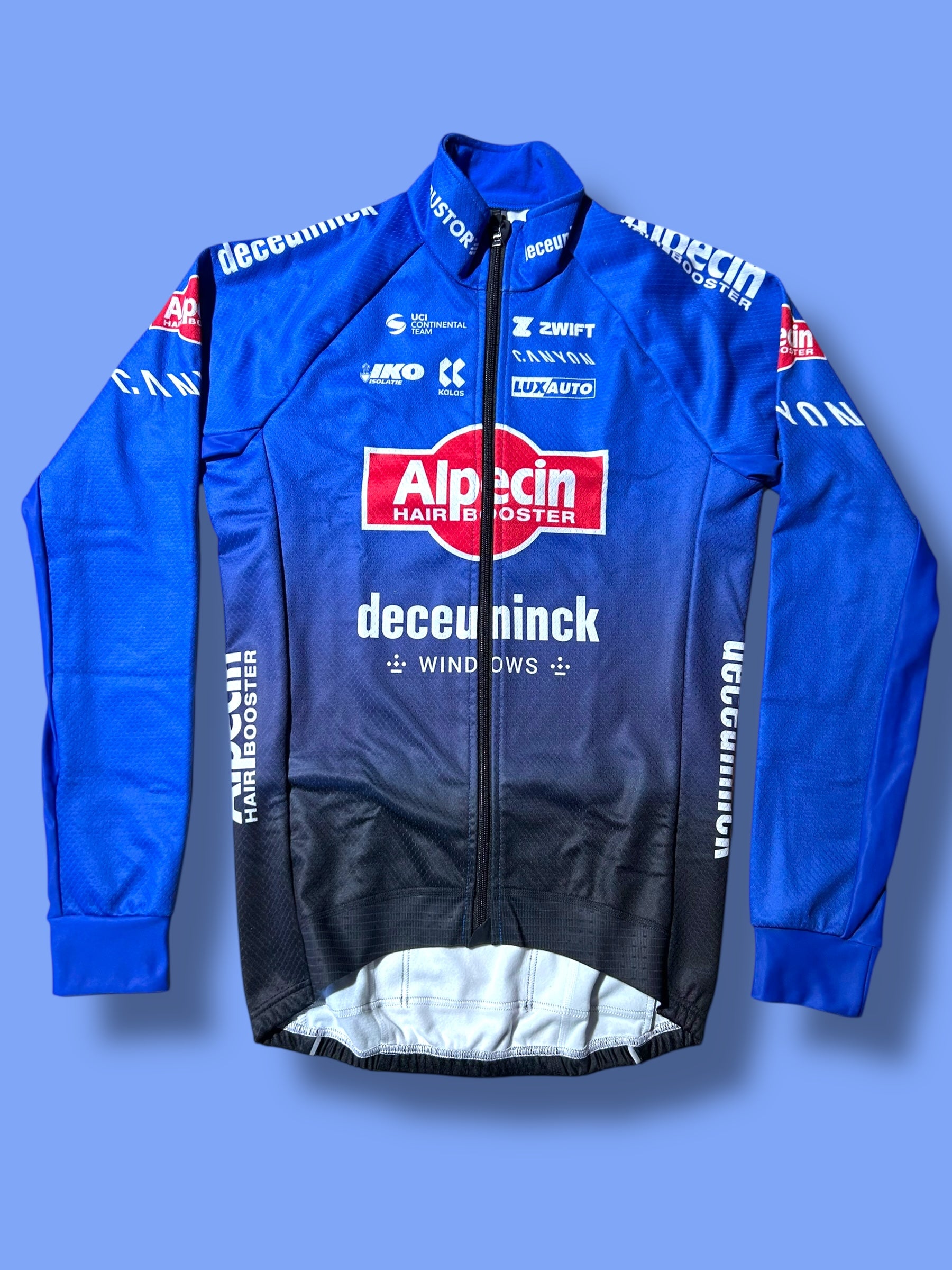 Winter Long Sleeve  Jacket Thermal Windproof Waterproof  | Alpecin Deceuninck Kalas| Pro Cycling Kit