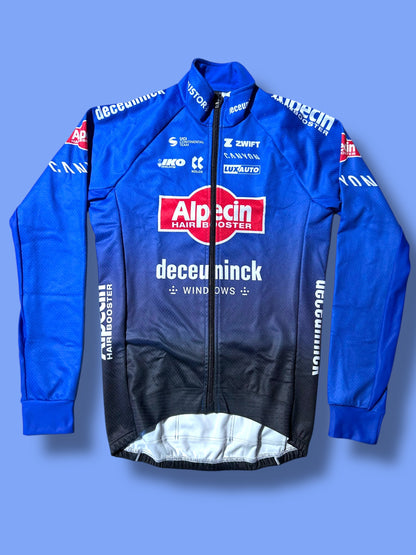 Winter Long Sleeve  Jacket Thermal Windproof Waterproof  | Alpecin Deceuninck Kalas| Pro Cycling Kit