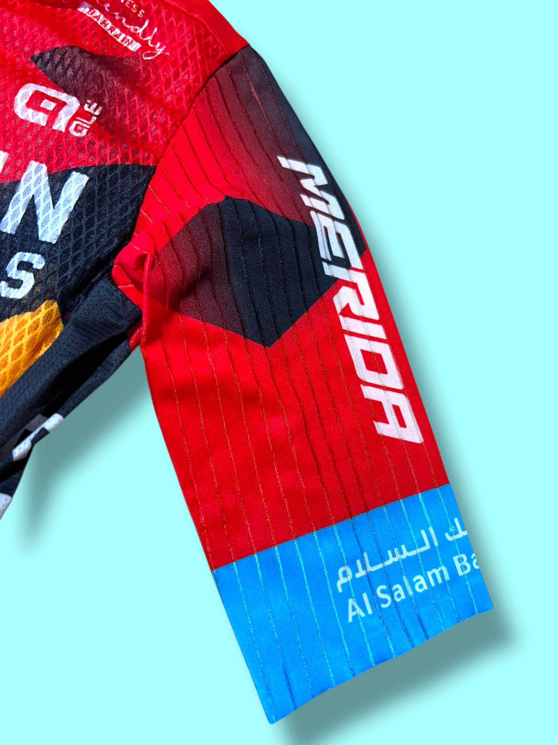 Aerosuit Summer Mesh Road Racing Triathlon Roadsuit| Ale |Bahrain Victorious| Pro Cycling Kit