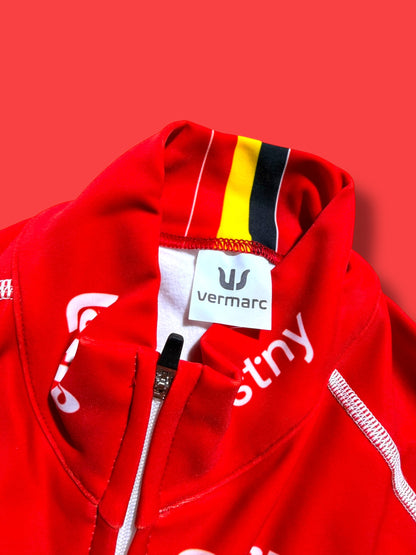 Thermal Winter Jersey and Bib Shorts Team Rider Issued |Lotto DSTNY Vermarc| Pro Cycling Kit