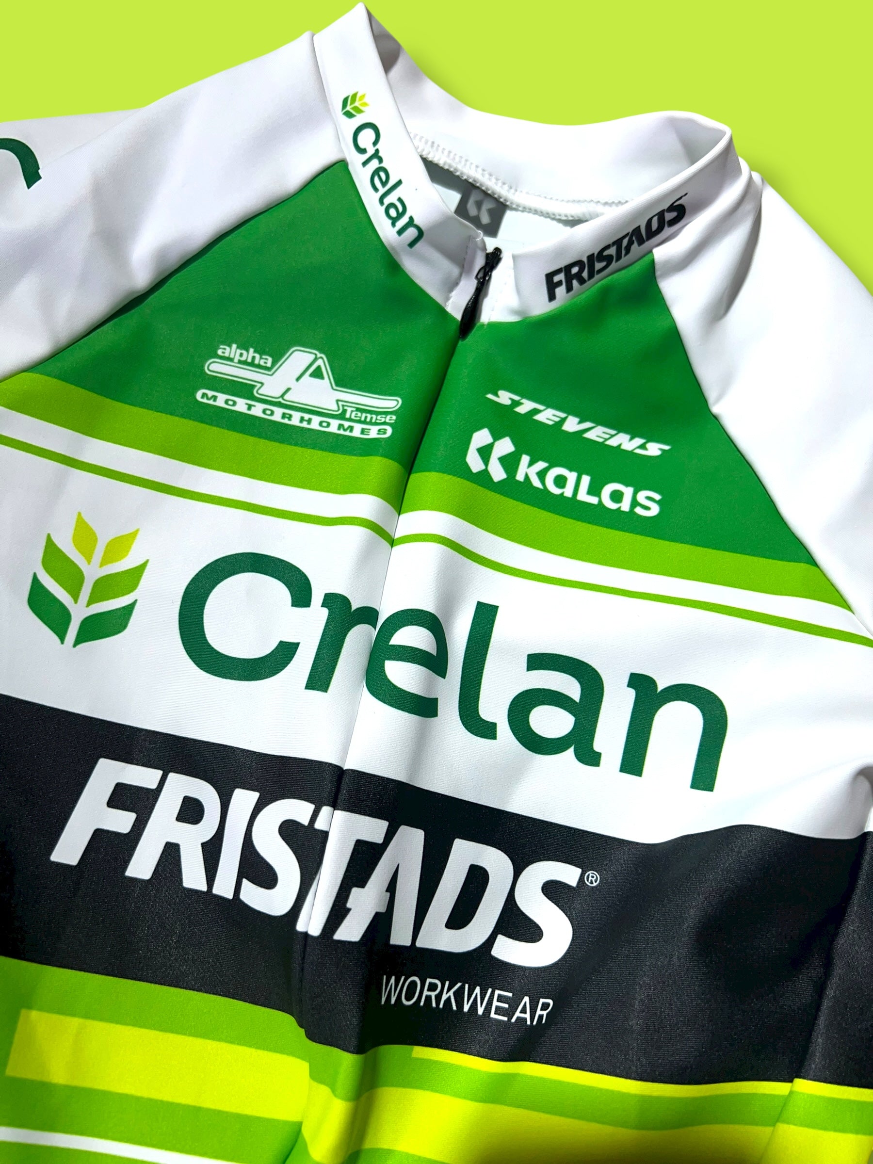 Long Sleeve Skinsuit Cyclocross Roadsuit Midweight  Winter | Kalas |  Crelan Fristads| Pro Cycling Kit