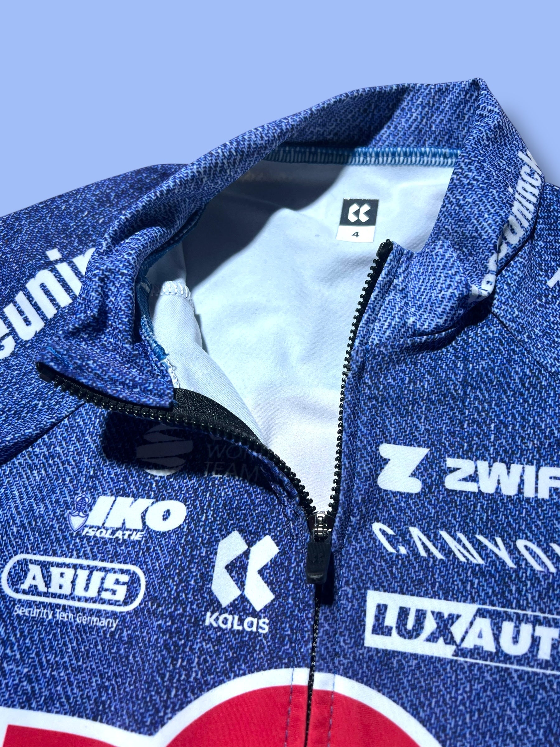 Winter Long Sleeve Jersey Thermal  | Alpecin Deceuninck Kalas| Pro Cycling Kit