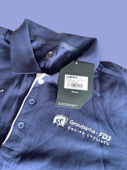 Casual Polo Shirt Team-Issue | Ale | Groupama Française des Jeux FDJ | Pro Team Cycling Kit