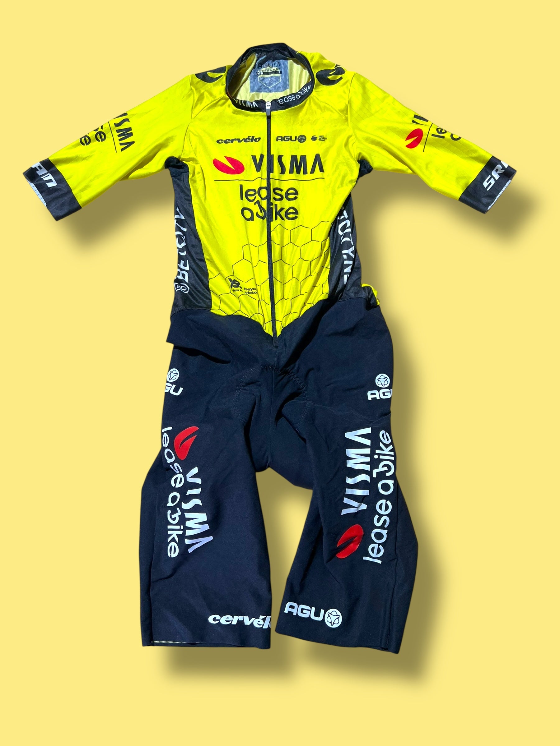 Aerosuit Roadsuit  Racing -  Rider Issued | Visma  | Agu | Pro Cycling Kit