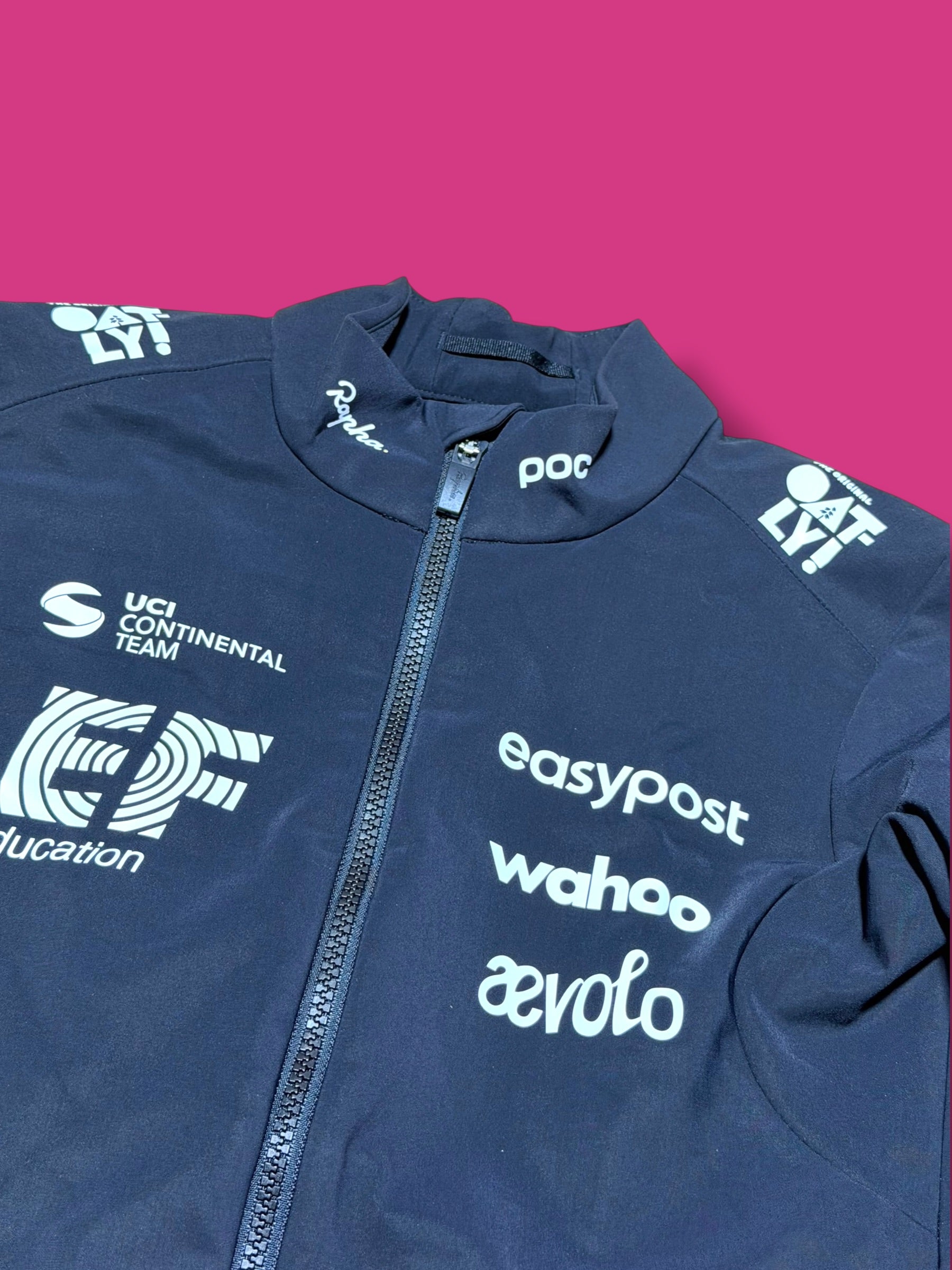 Deep Winter Waterproof Thermal Jacket | EF Education Aevolo | Rapha Men's Pro Kit