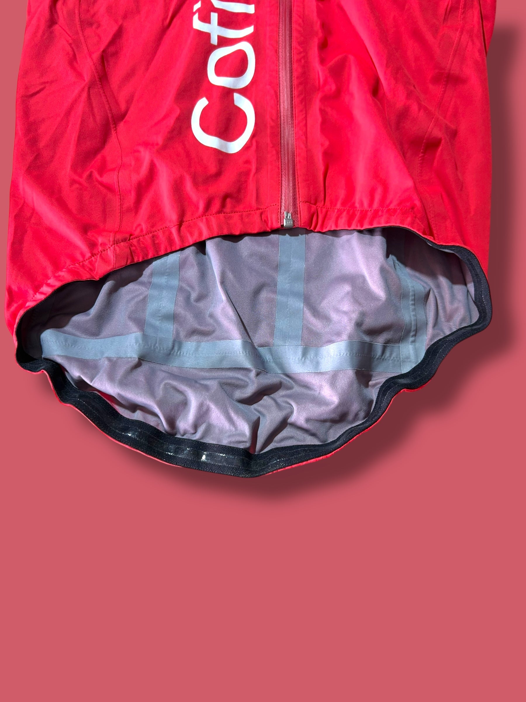 Thermal Rain Jacket Packable  Rider Issued Winter WIndstopper|  Van Rysel |  Cofidis| Pro Cycling Kit