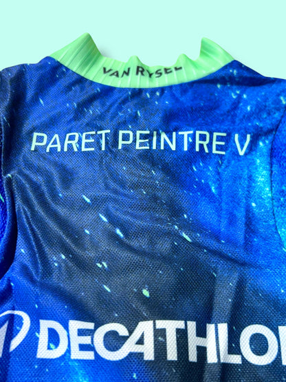 Aero Jersey PARET PEINTRE V Peintre v Short Sleeve Racing Maillot   | Decathlon AG2R La Mondiale  | Rosti | Pro Cycling Kit