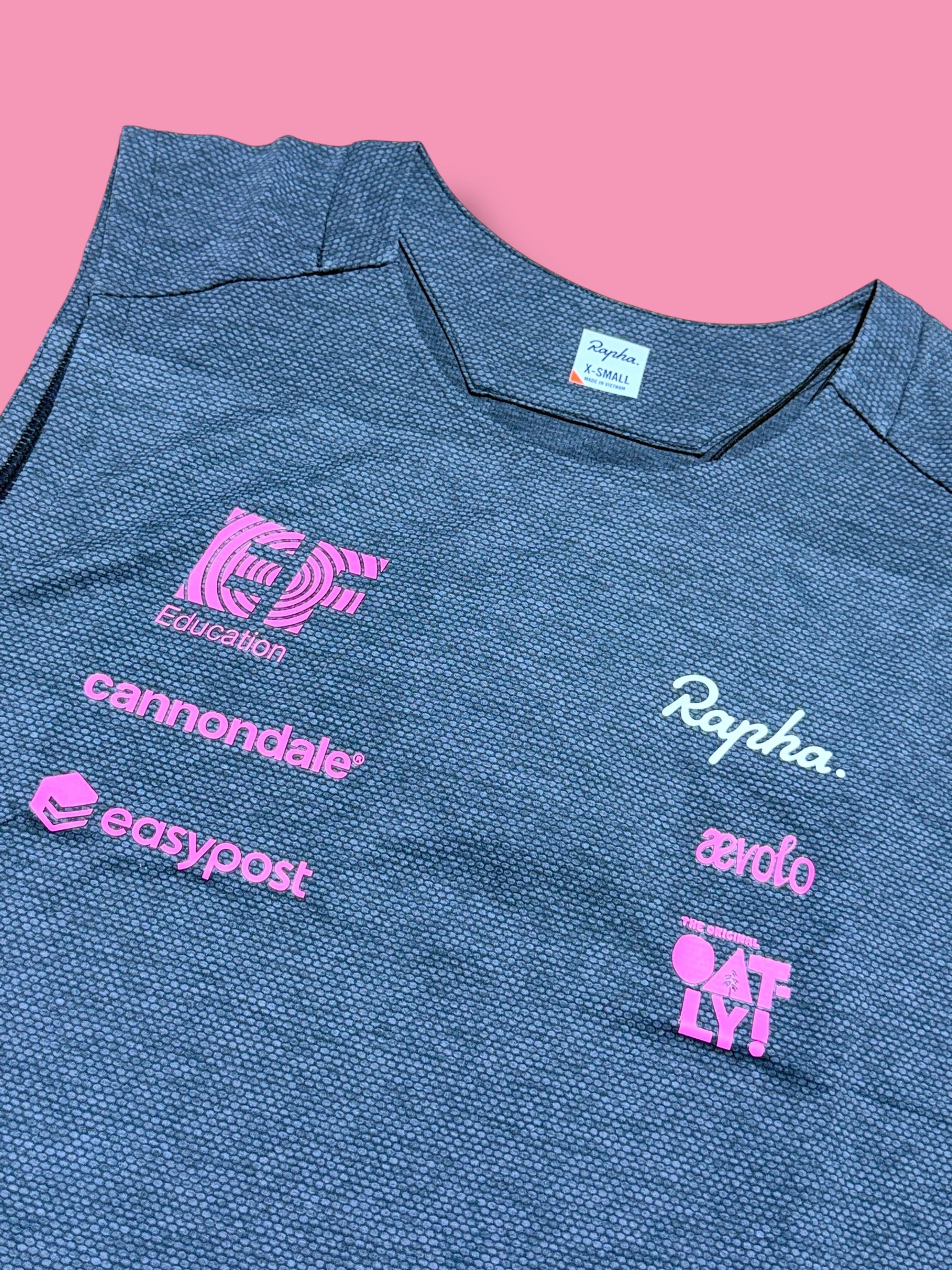 Womens Team Issued Running Gym T Shirt  |Rapha |EF Education First|Cycling