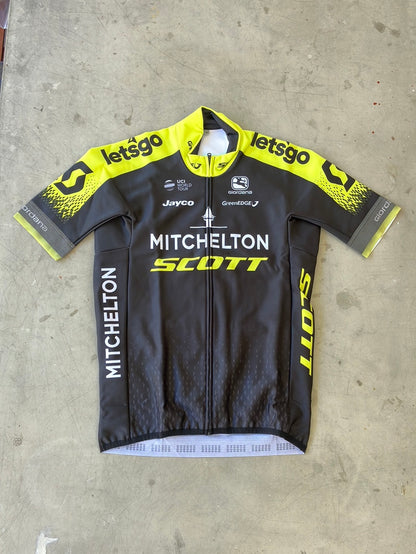Gabba Jersey Thermal Winter G-Shield Short Sleeve Jersey With Pockets  | Giordana | Mitchelton Scott | Pro Cycling Kit