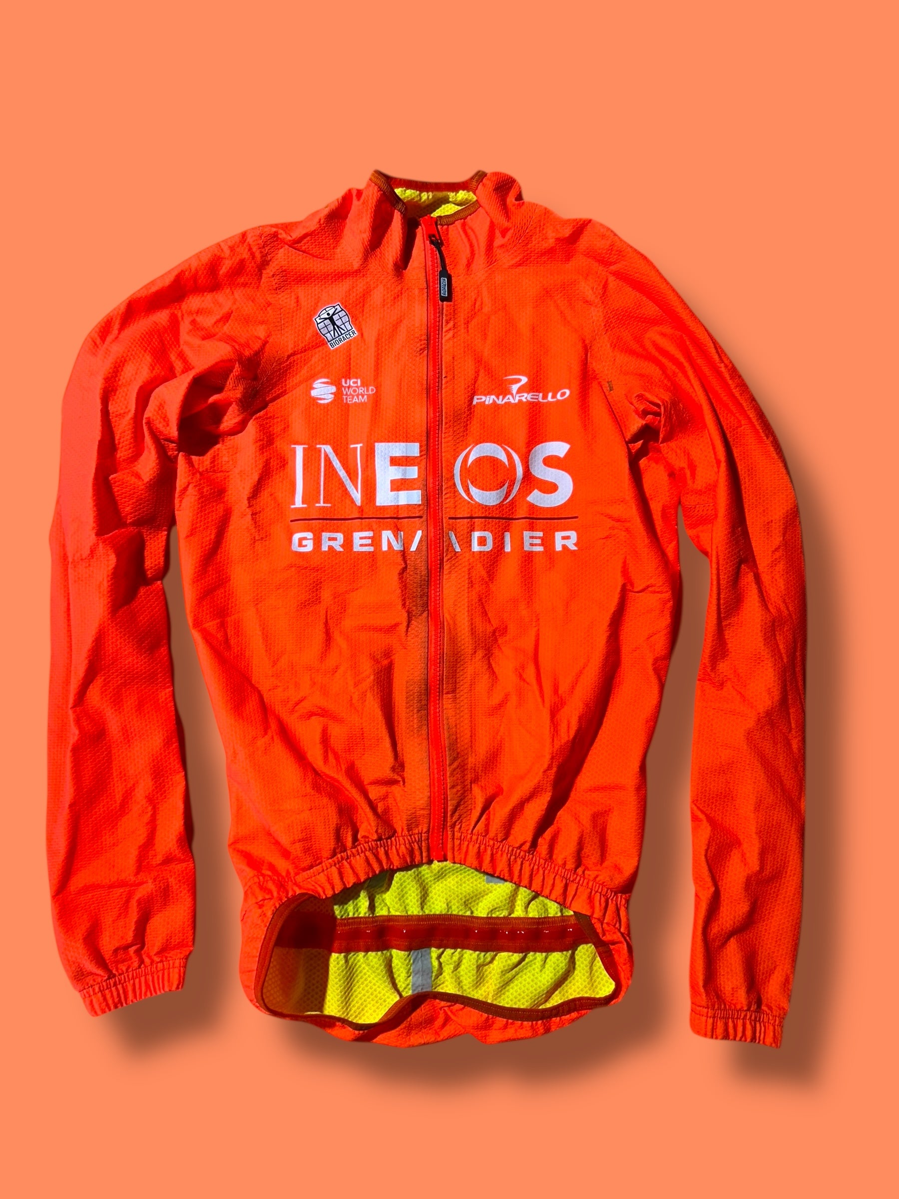 Veste Pluie Cyclisme Ineos Grenadiers – Tom Pidcock – Taille XS – Occasion
