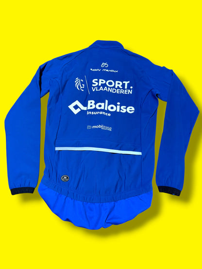 Long Sleeve Thermal Gabba Rain Jersey Winter|Flanders Baloise|Vermarc Pro Cycling Kit