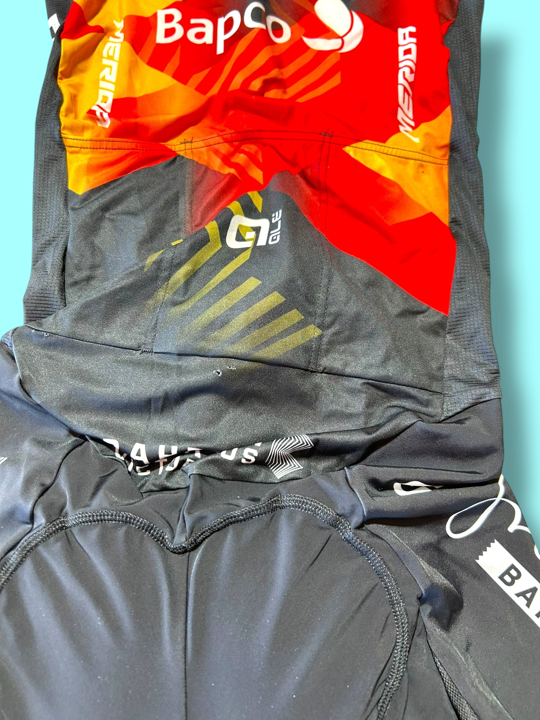 Aerosuit  Road Racing Triathlon Roadsuit| Ale |Bahrain Victorious| Pro Cycling Kit