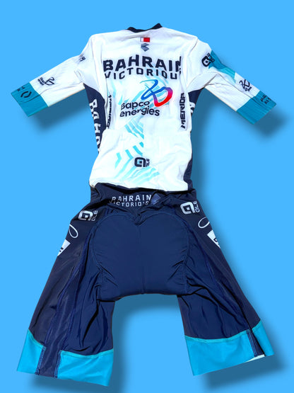 Advanced Wind-Tunnel Aero Race Suit | Bahrain Victorious | Alé Pro Cycling Kit
