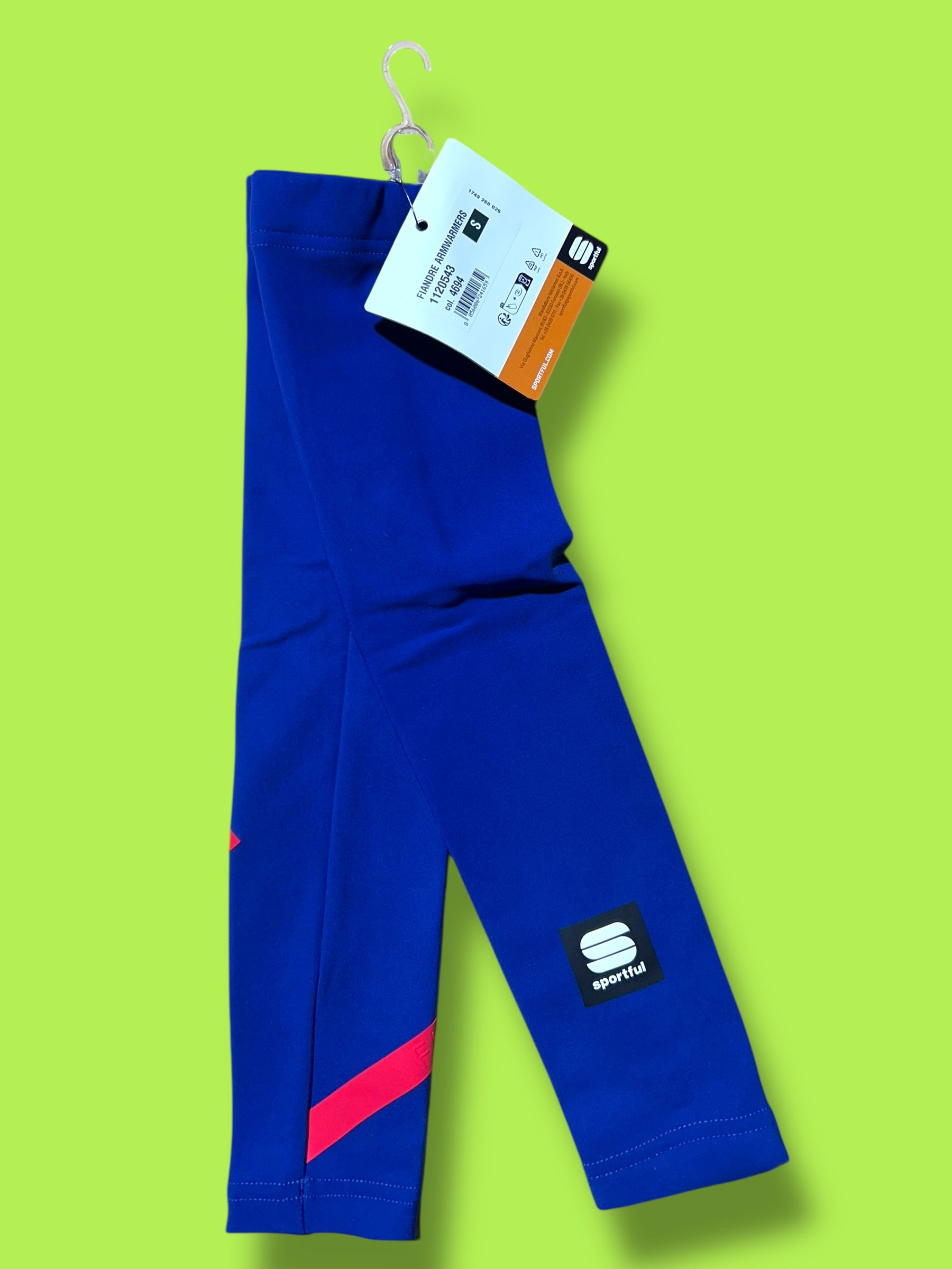 Arm Warmers Fiandre Pro Team TE  Road Racing  Rain Winter | Sportful |  Total Direct Energies| Pro Cycling Kit