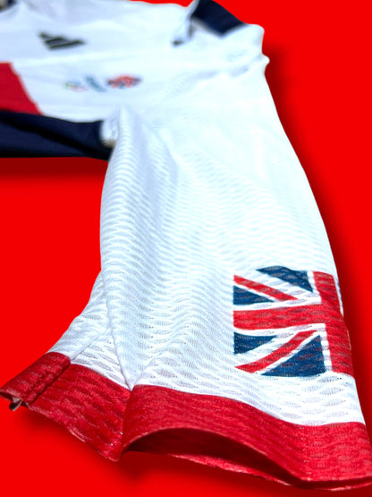Racesuit Skinsuit Pockets |Team Great Britain GB |Addidas  Pro Cycling Kit