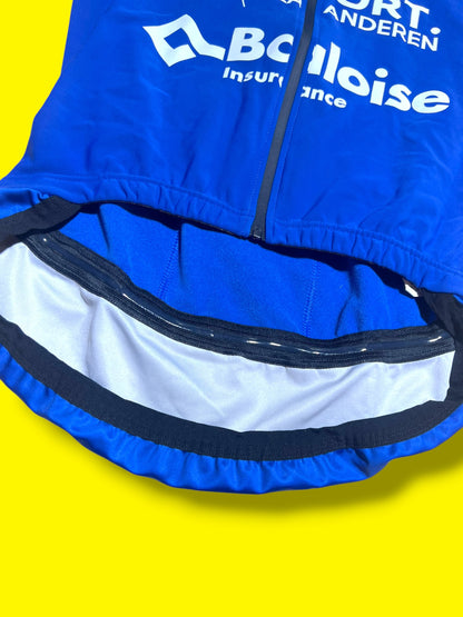 Short Sleeve Thermal Gabba Rain Jersey Winter|Flanders Baloise|Vermarc Pro Cycling Kit