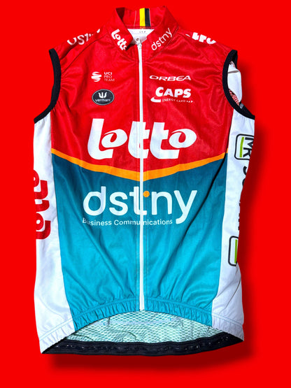 Wind Vest + Pockets|Lotto DSTNY Vermarc| Pro Cycling Kit