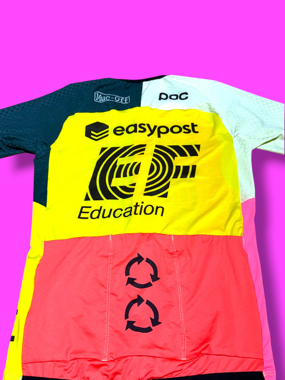 EF 2023 Pro Team Aero Jersey Kaleidoscope Giro d'Italia Switchout | EF Education First | Rapha Men's Pro Kit