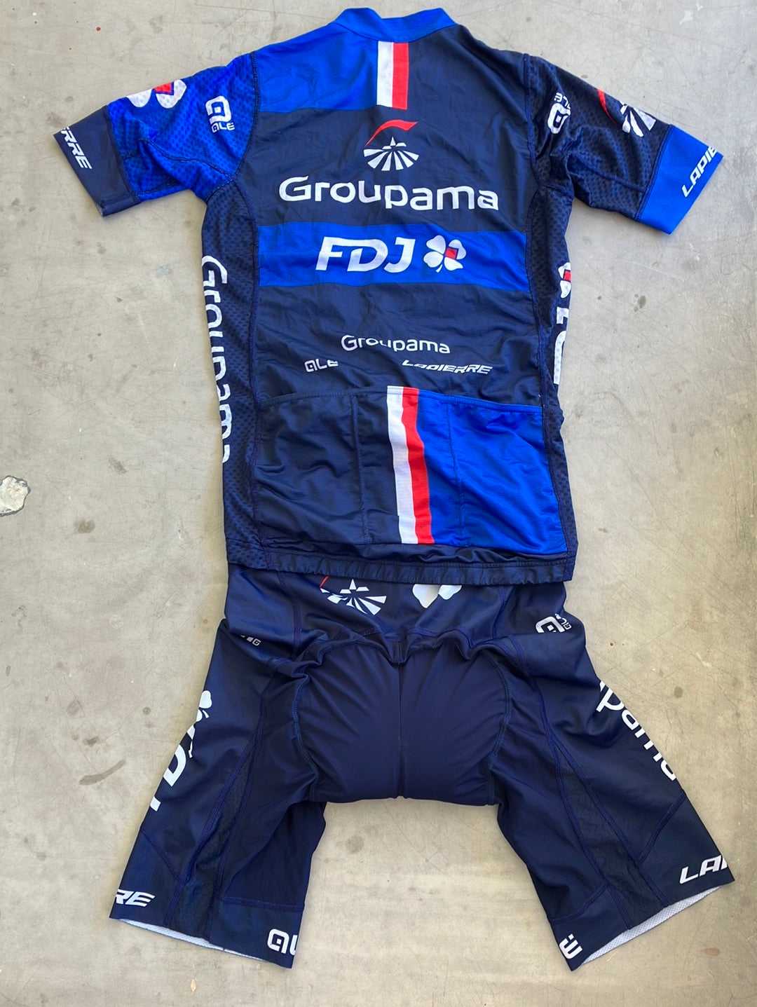 Jersey & Bib Shorts Bundle | Ale | Groupama Française des Jeux FDJ | Pro Team Cycling Kit