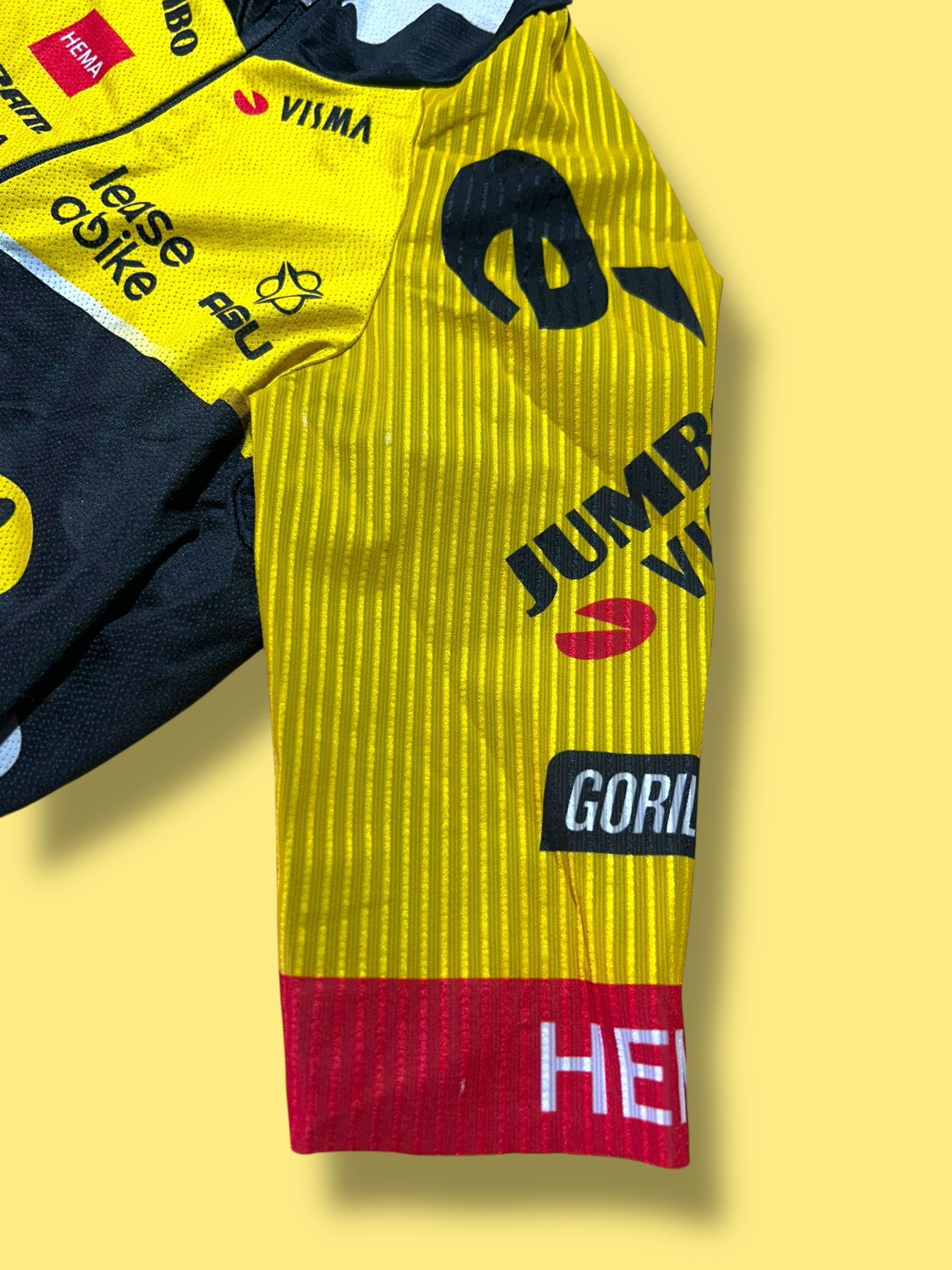 Aero Jersey Race -  Rider Issued | Jumbo Visma  | Agu | Pro Cycling Kit